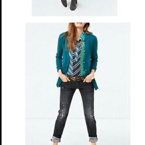 Cabi Slim Boyfriend in Shadow Wash, size 8, NWT